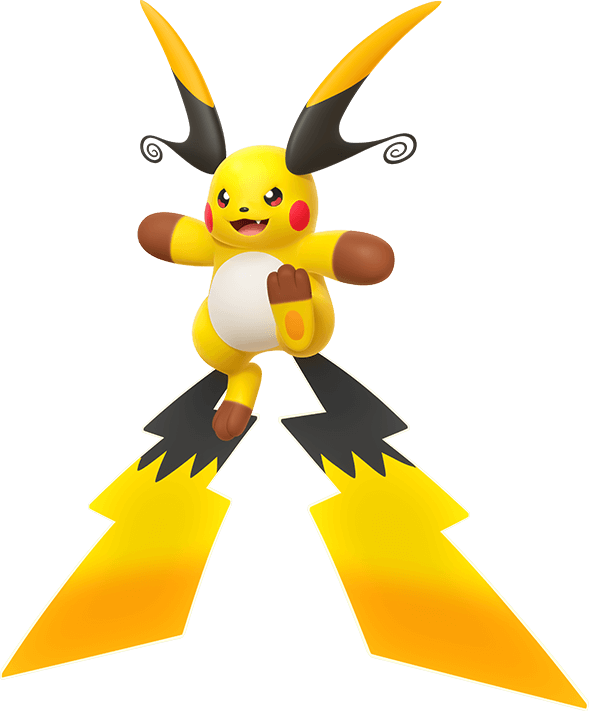 メガライチュウX。『Pokémon LEGENDS Z-A M次元ラッシュ』で初登場した新メガシンカ