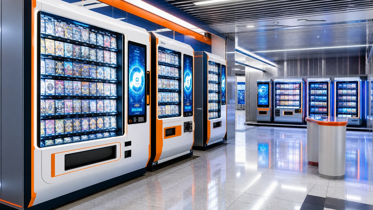 トレカ自販機は儲かる？値段・リース・節税効果を事業者向けに解説