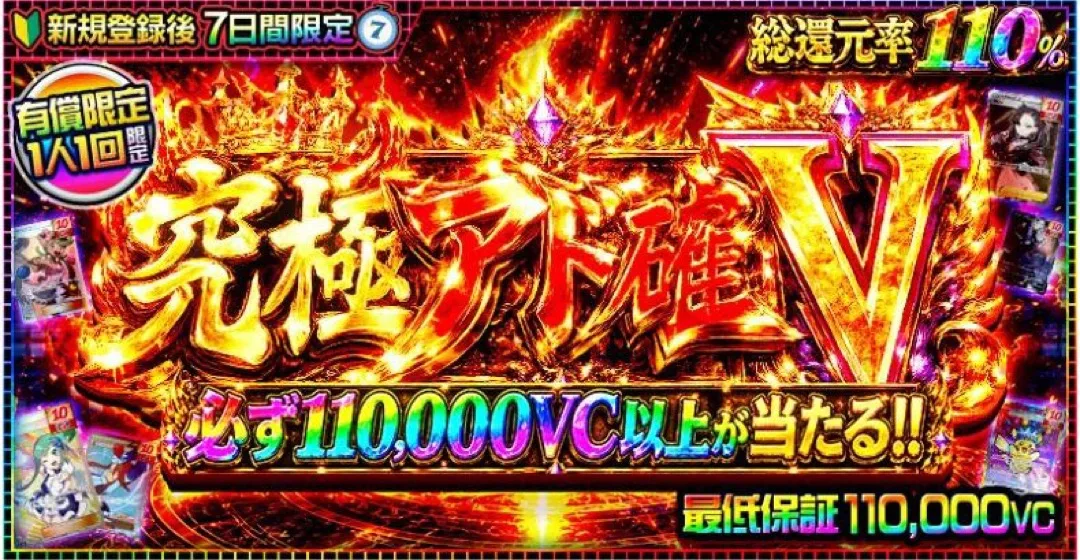 ビクトレ パック詳細の総還元率・最低保証表示